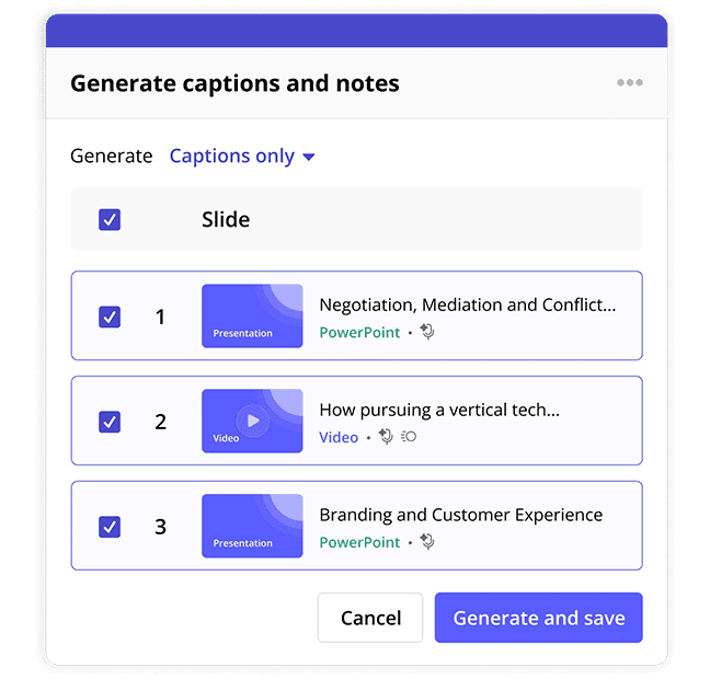 Authoringai Notes And Captions